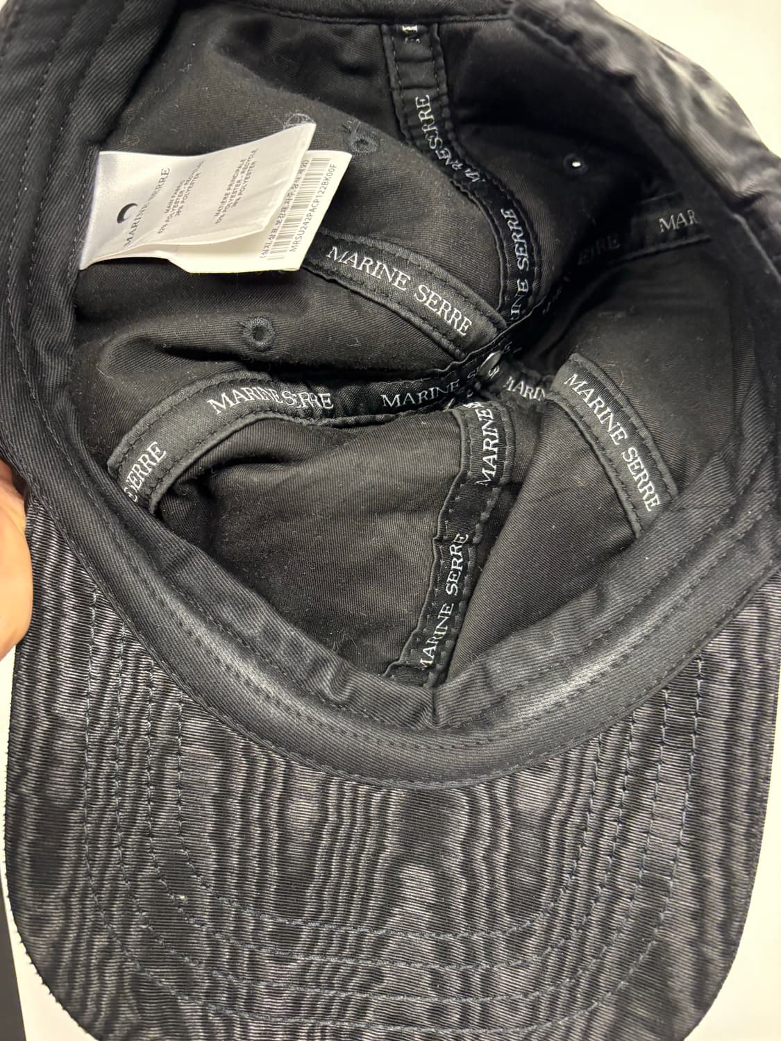 마린세르 문 로고 베이스볼 캡 남녀공용 상품이미지8