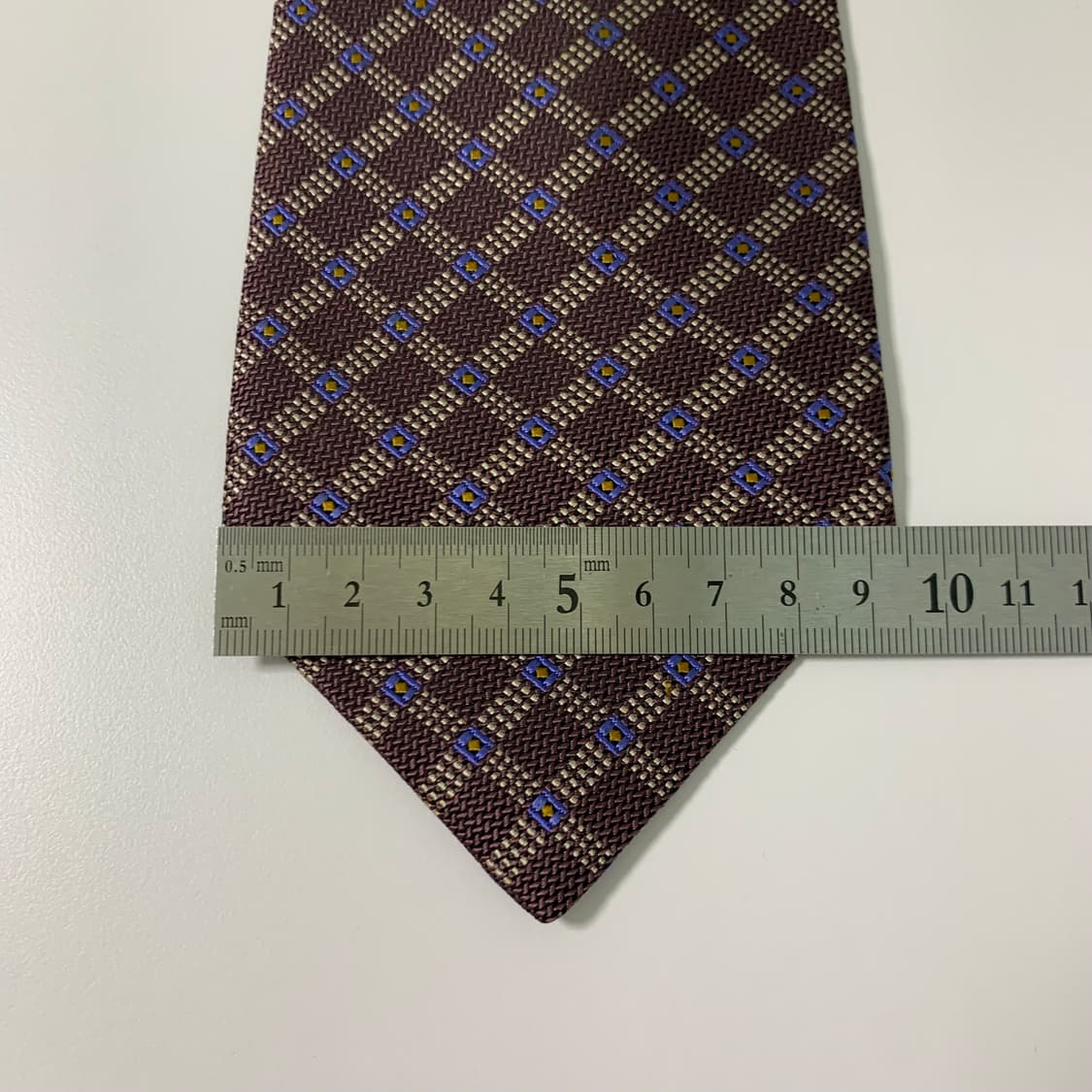 버버리(BURBERRY) 명품 체크넥타이 클래식정장 A+등급 9.3cm 상품이미지10