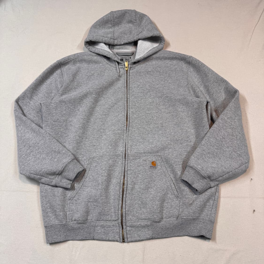 XL) 칼하트 미드웨이트 오리지널핏 후드집업 그레이 상품이미지1