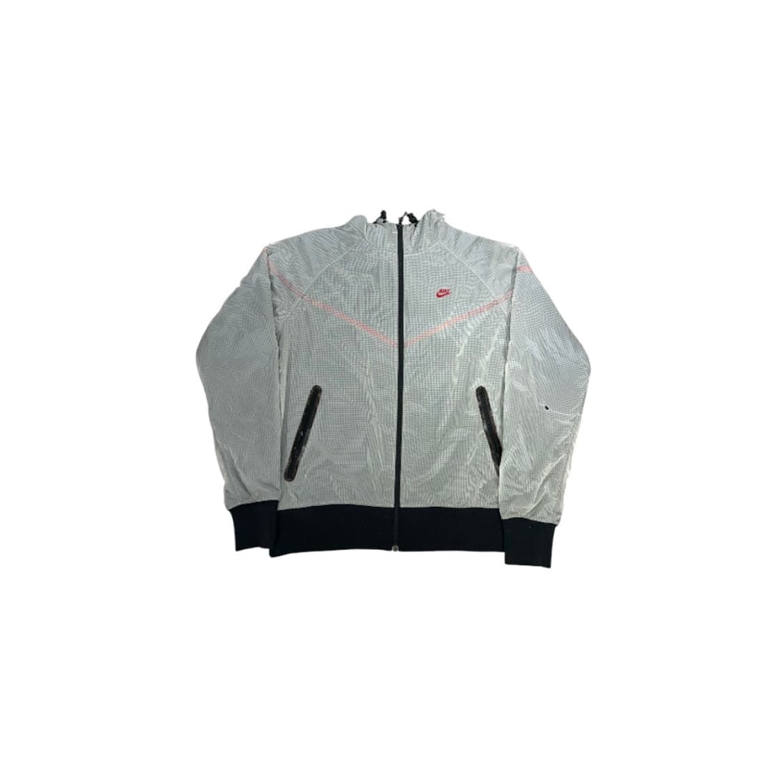 나이키 그레이 테크팩 후드 바람막이 트랙 자켓 XL 상품이미지5