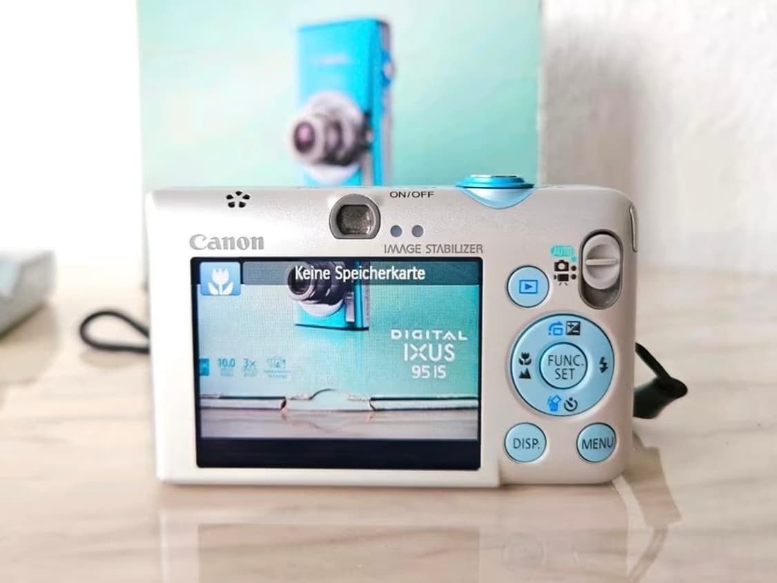희귀)CANON IXUS 95 캐논 익서스 95 빈티지 디지털카메라 디카 상품이미지8