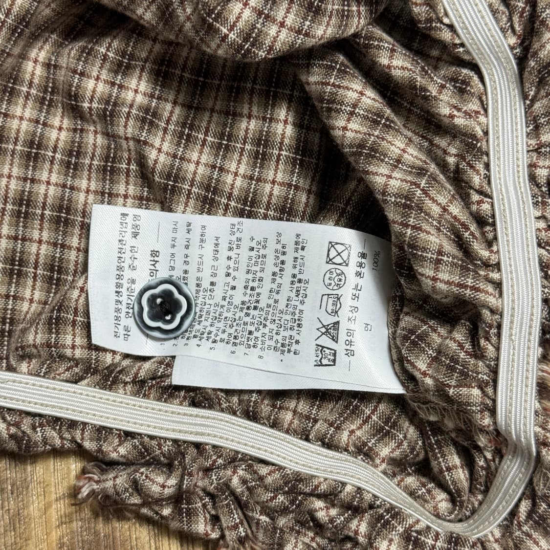 스컬프터 크롭 블라우스 상품이미지5