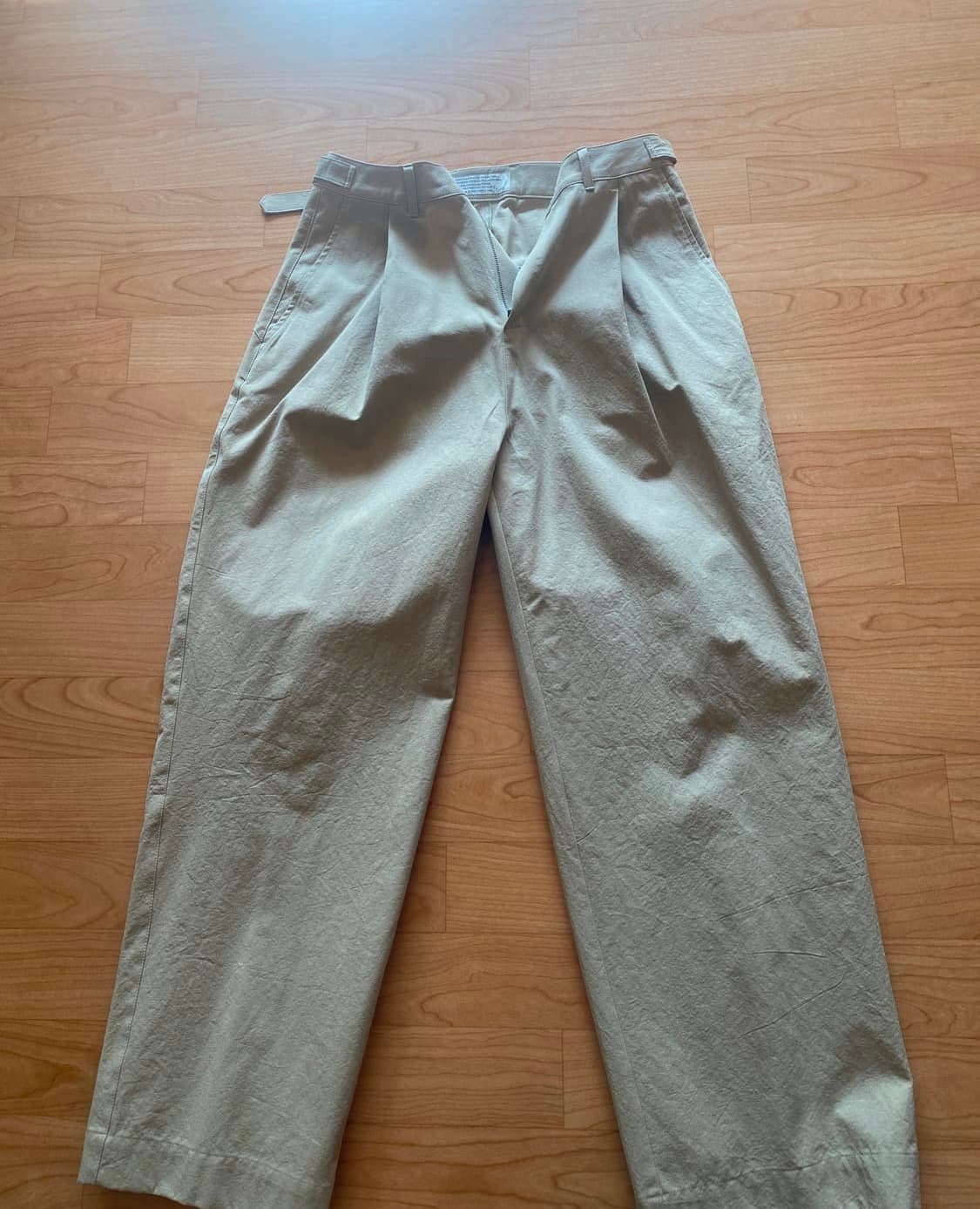 다이브인 베른 원턱 치노팬츠 상품이미지2