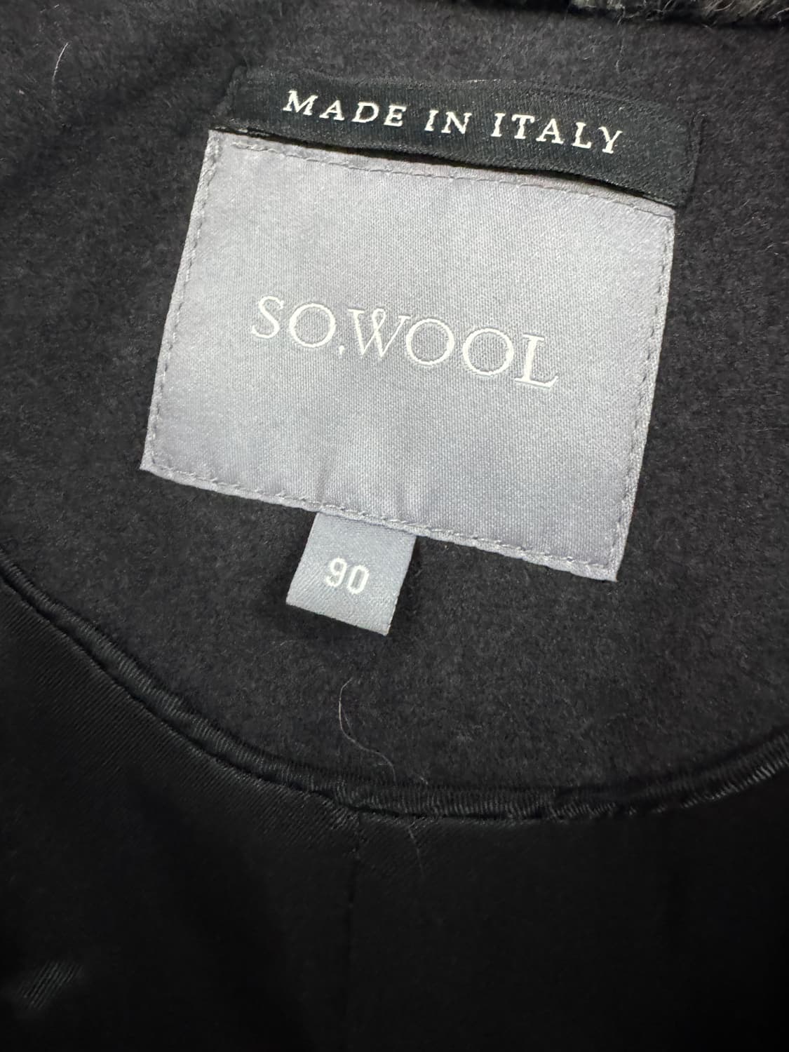 여성 쏘울 sowool 이태리 메이드 모헤어 체크 코트 상품이미지3