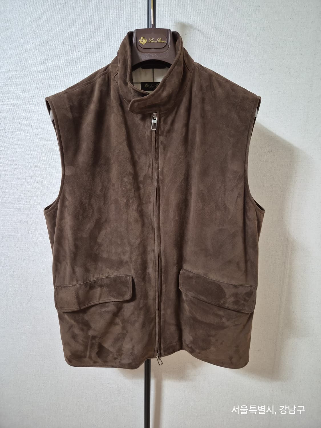 로로피아나 스웨이드 베스트 M 상품이미지3