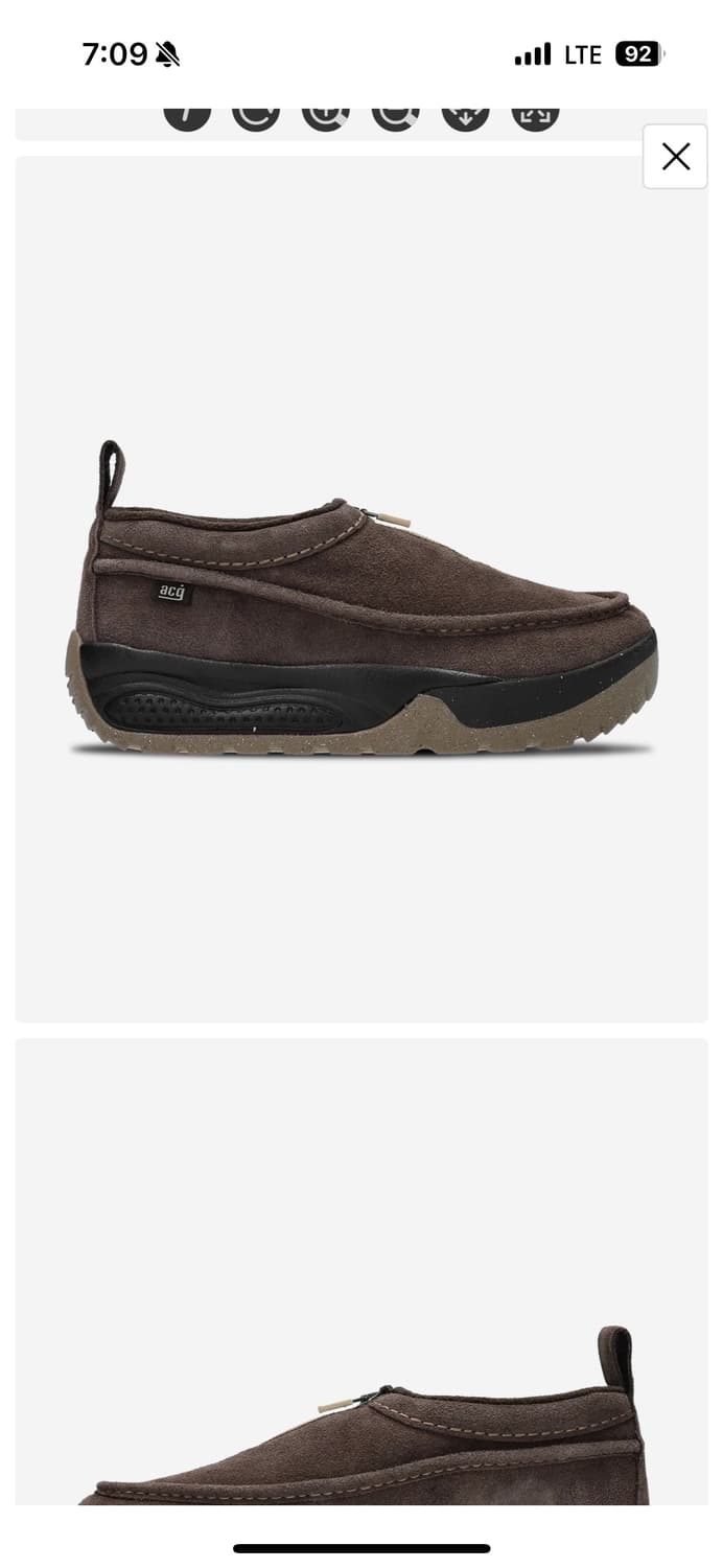 나이키 acg 이지 바로크 브라운 235 상품이미지2