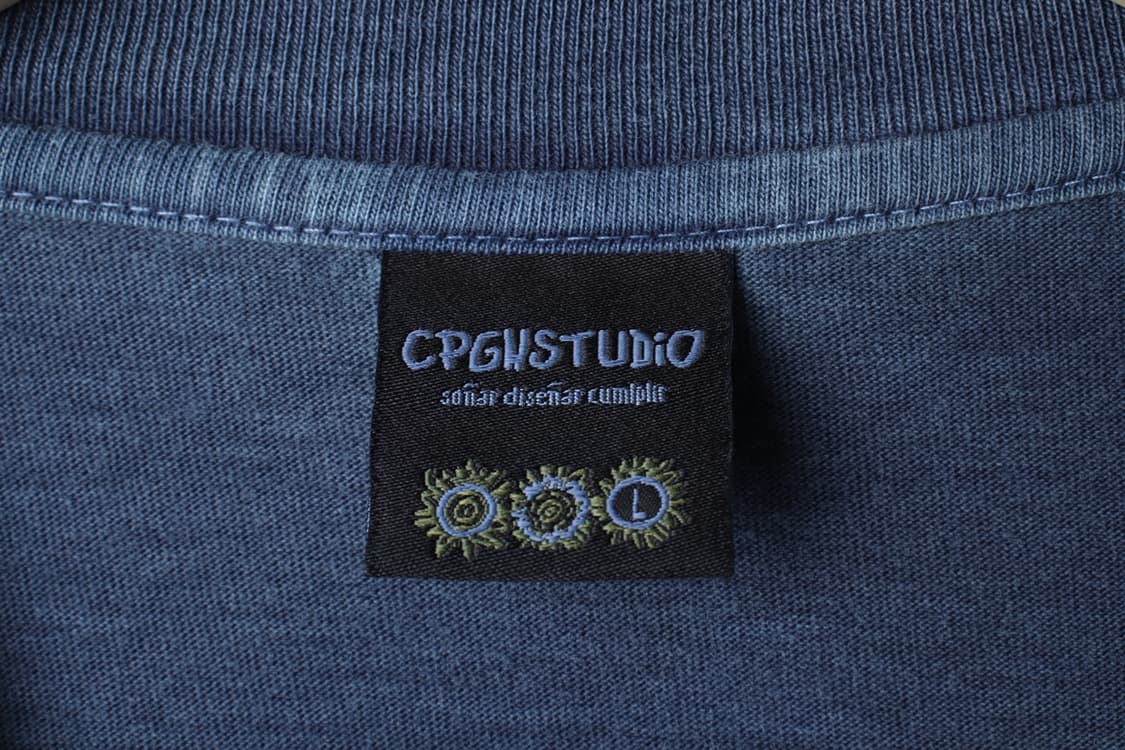 (L-XL) 꼼파뇨 반팔 티셔츠 피그먼트 블루 스트릿-H31977 상품이미지6
