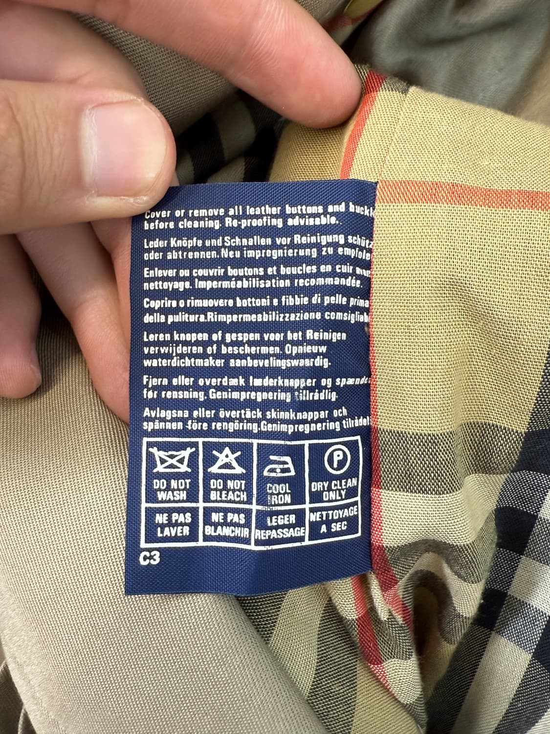 버버리 90‘s 더블 브레스티드 트렌치 코트 상품이미지8