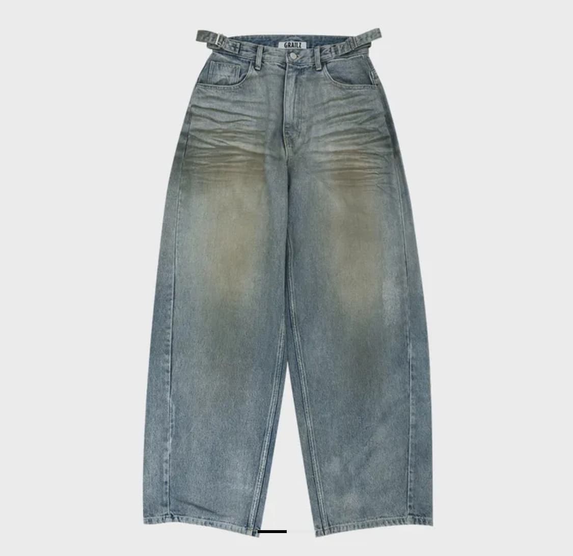 그레일즈 coated ballon denim pants 벌룬 데님팬츠 상품이미지1