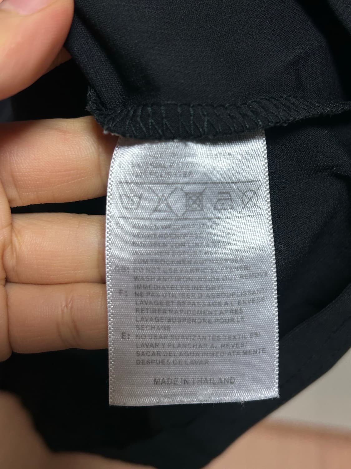 언더아머 남성 블랙 카라티 / 실측 110 상품이미지2