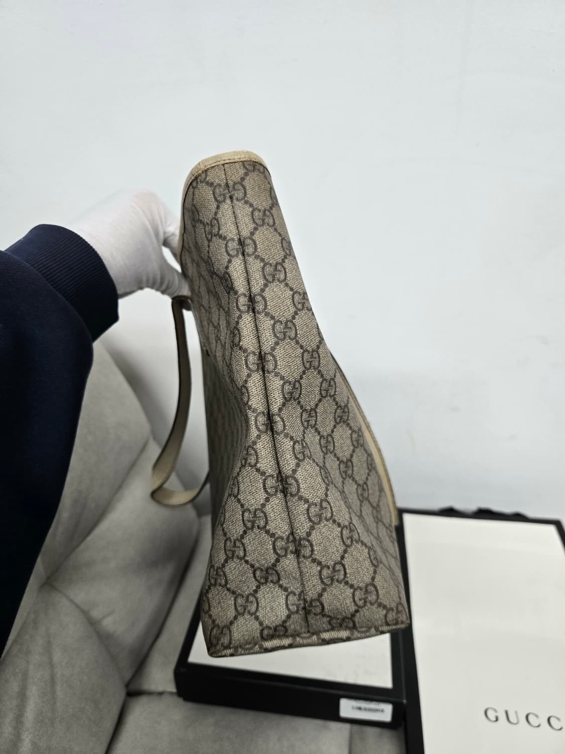 [보증서 정품] 구찌 시그니처 토트 숄더백 상품이미지4