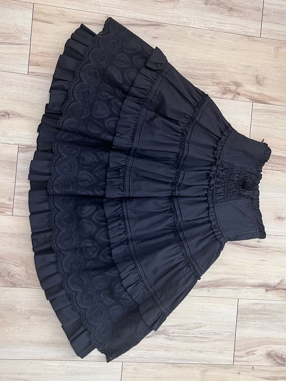 바디라인 고스로리 프릴리본 스커트 상품이미지3