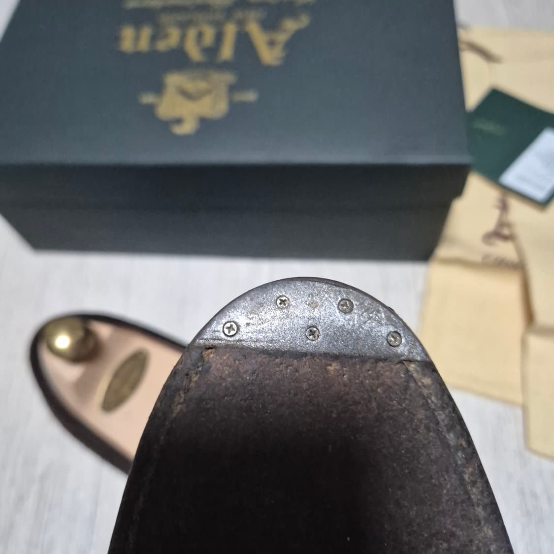[8D]알든 A7202 스웨이드 로퍼 / 크로켓앤존스 에드워드그린 버윅  상품이미지8