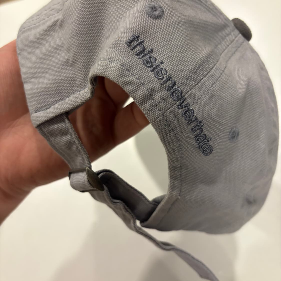 디스이즈네버댓 투톤 볼캡 모자 상품이미지3