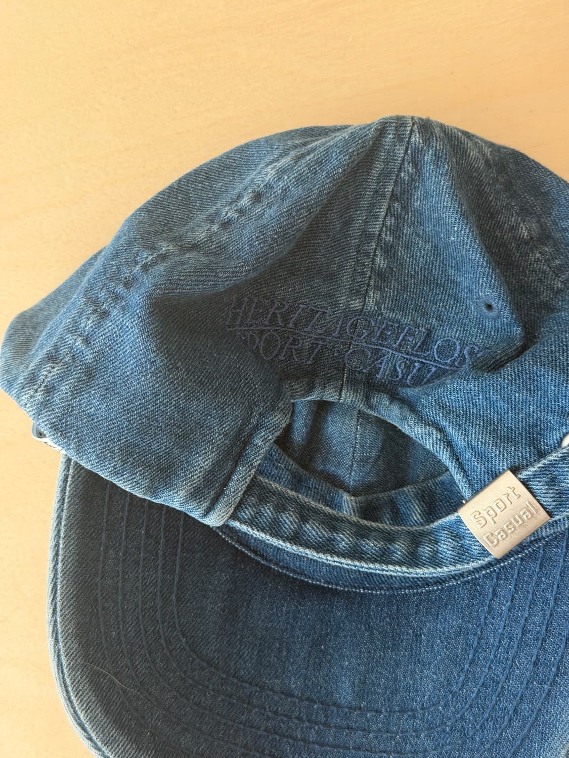 헤리티지플로스 crest denim washed cap  상품이미지4