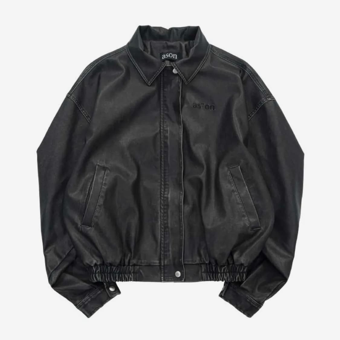 애즈온 레더 자켓 BOISE WESTERN JACKET 상품이미지1