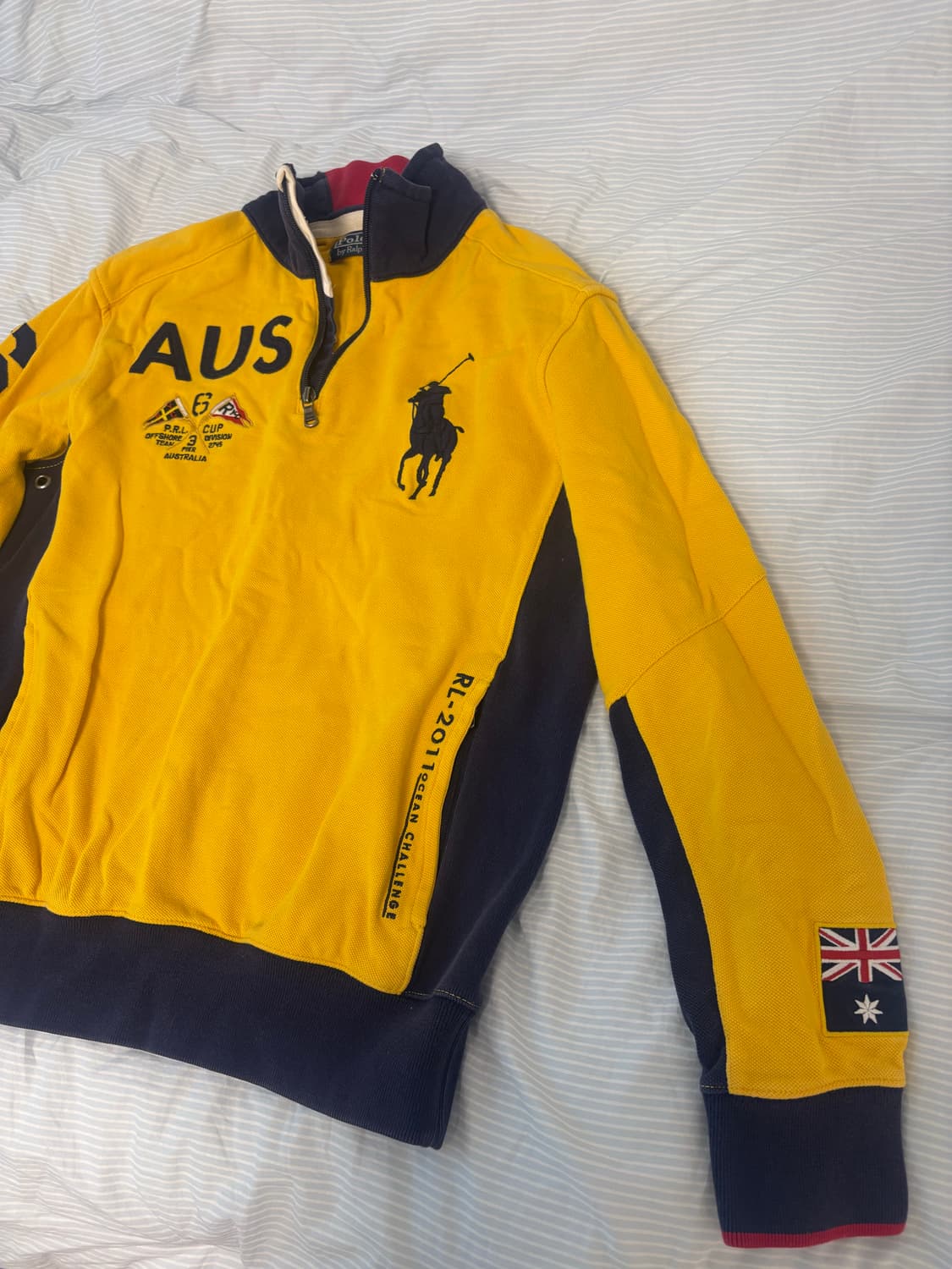 Vtg Polo Ralph Lauren Australia Zip Pull 상품이미지2