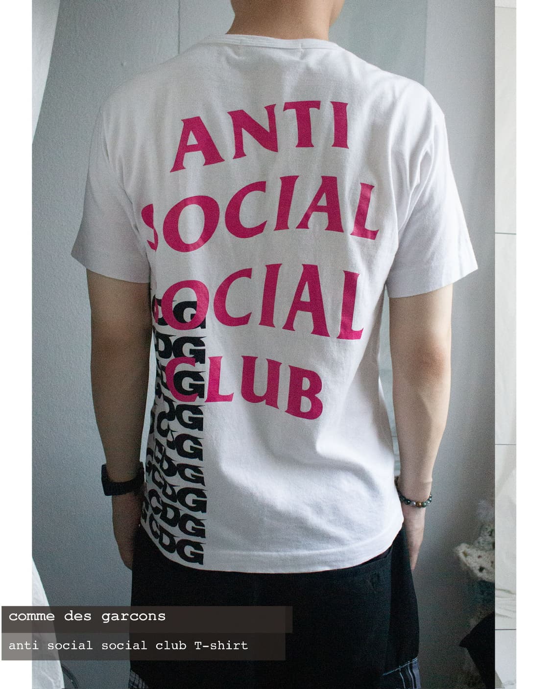 Cdg anti social social club T-shirt 상품이미지7
