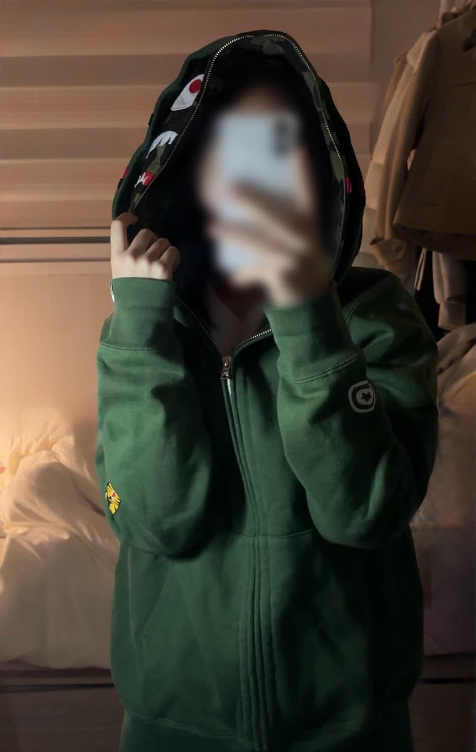 베이프 후드집업 상품이미지2