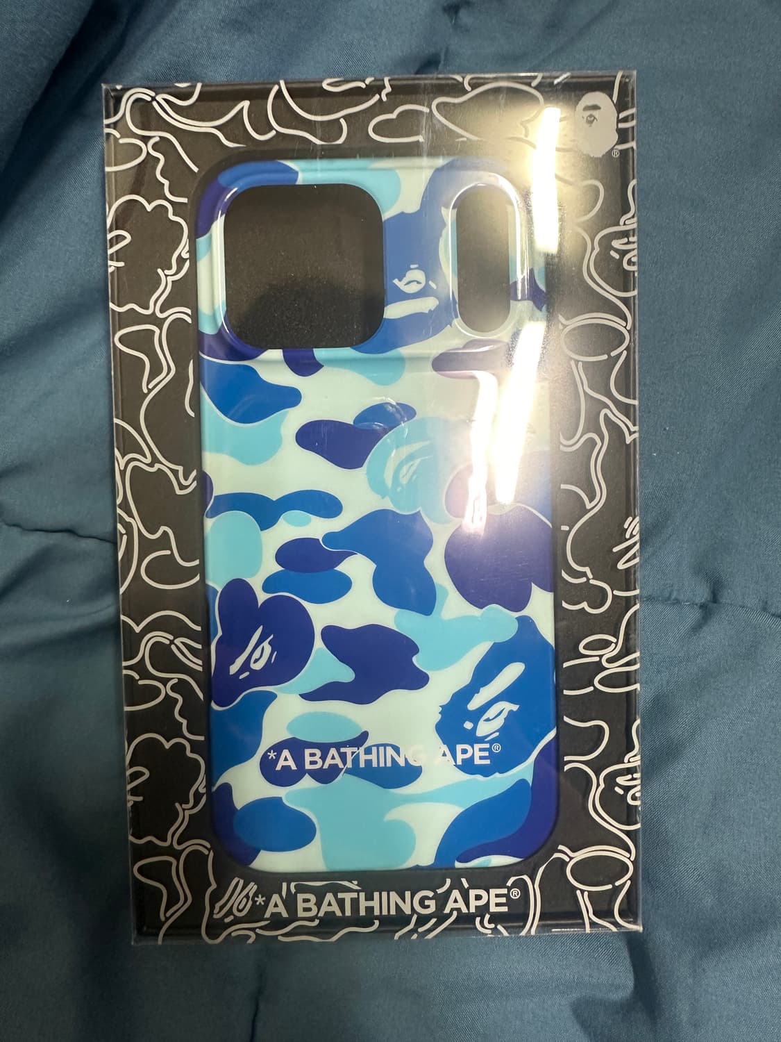 베이프 아이폰 17 프로맥스 케이스 블루 상품이미지6