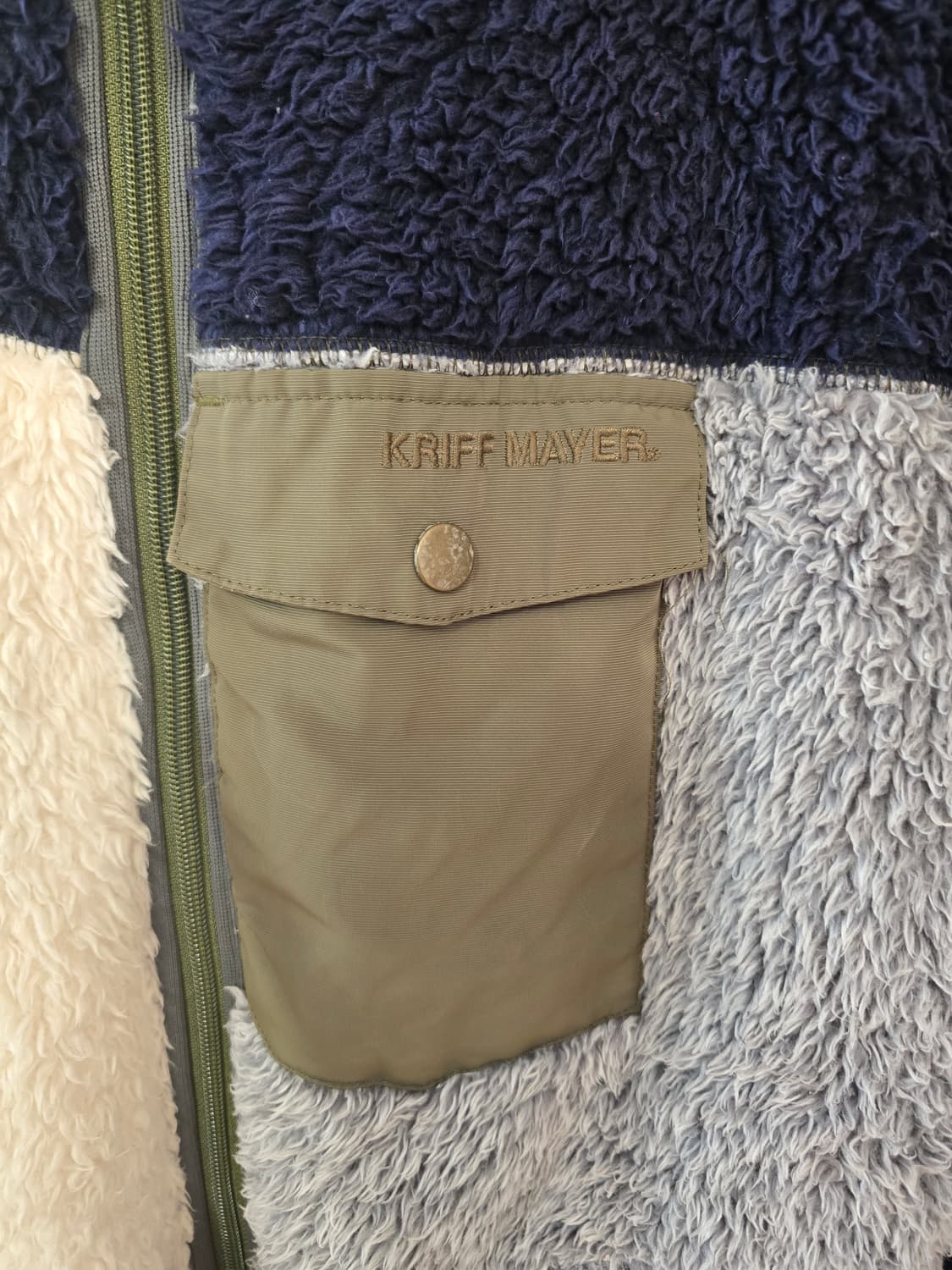 KRIFF MAYER 뽀글이 롱 코트 M 상품이미지4