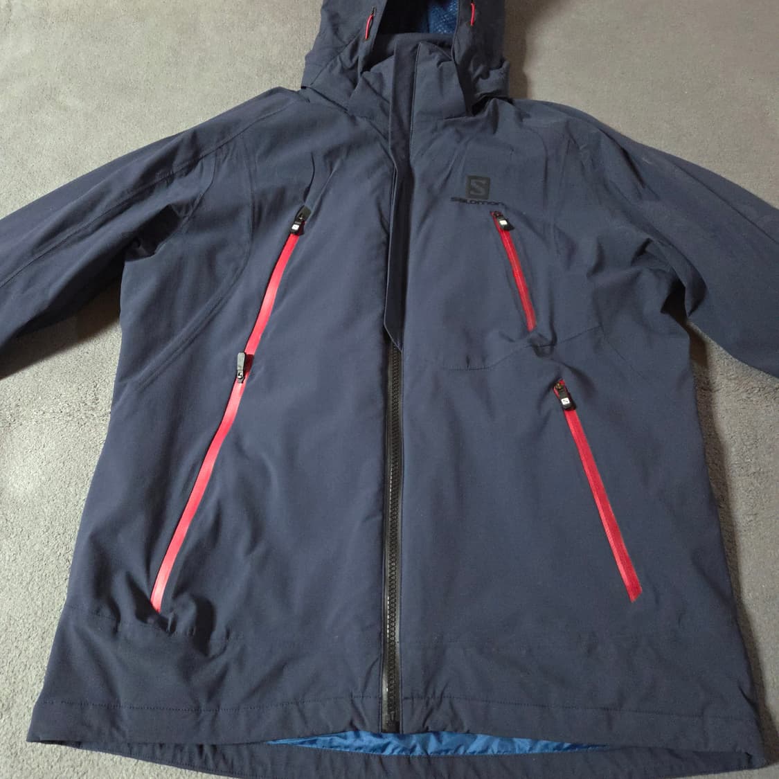 살로몬 바람막이 자켓 M 95 네이비 상품이미지4