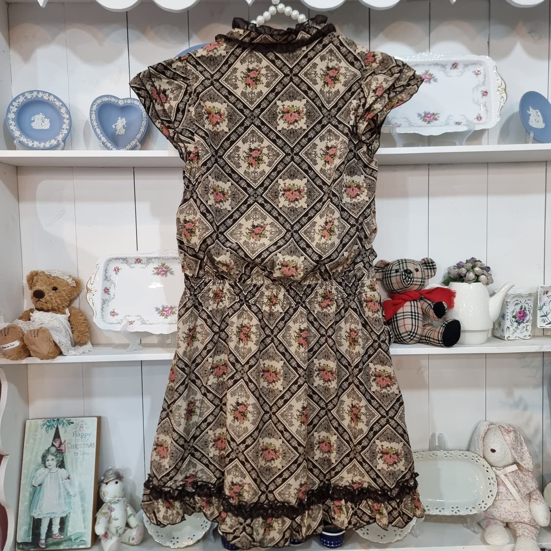 axes femme(엑시즈팜) 로맨틱 패턴 원피스 상품이미지7