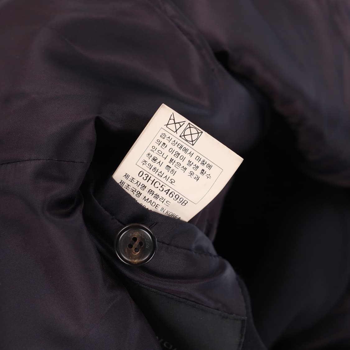 [105] 솔리드옴므 우영미 모헤어 캐시미어 혼방 코트 블랙 3833 상품이미지9