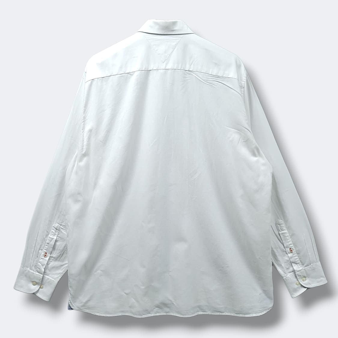 [2XL] 타미힐피거 화이트 코튼 뉴욕핏 긴팔셔츠 상품이미지2