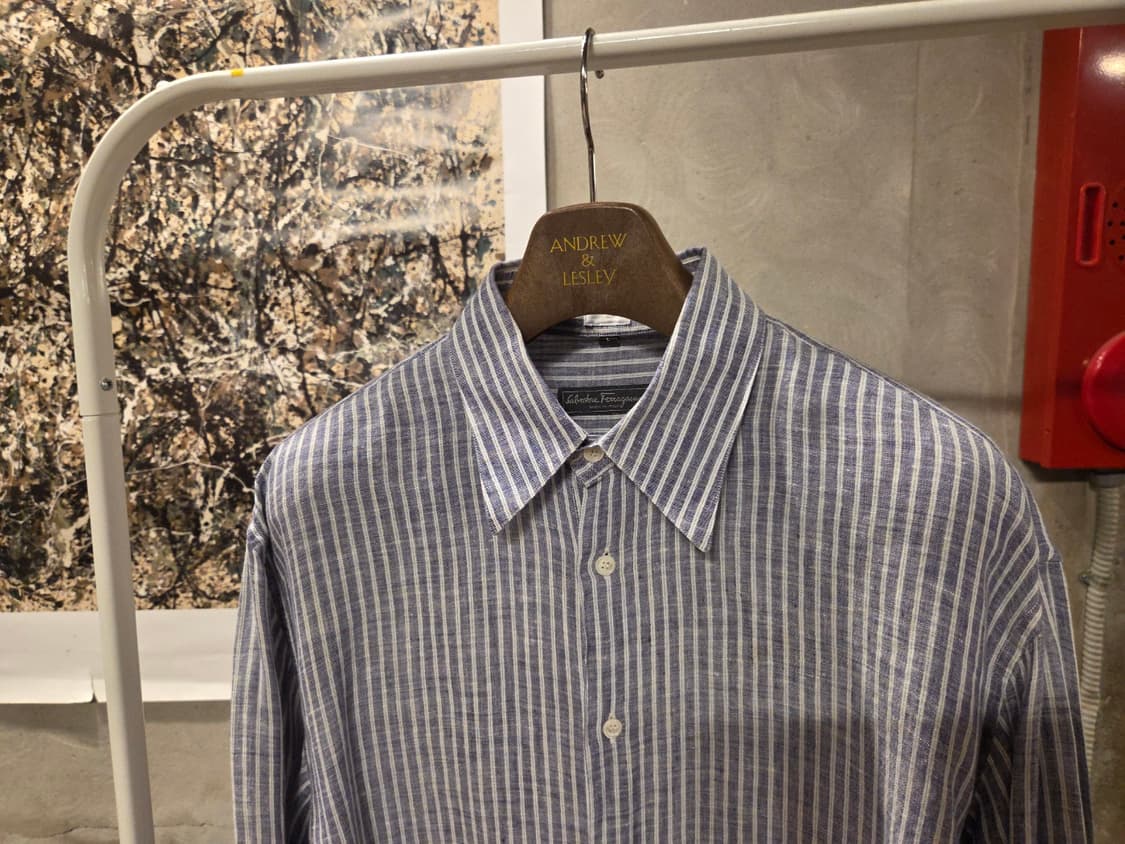 살바토레 페라가모 린넨셔츠 상품이미지2