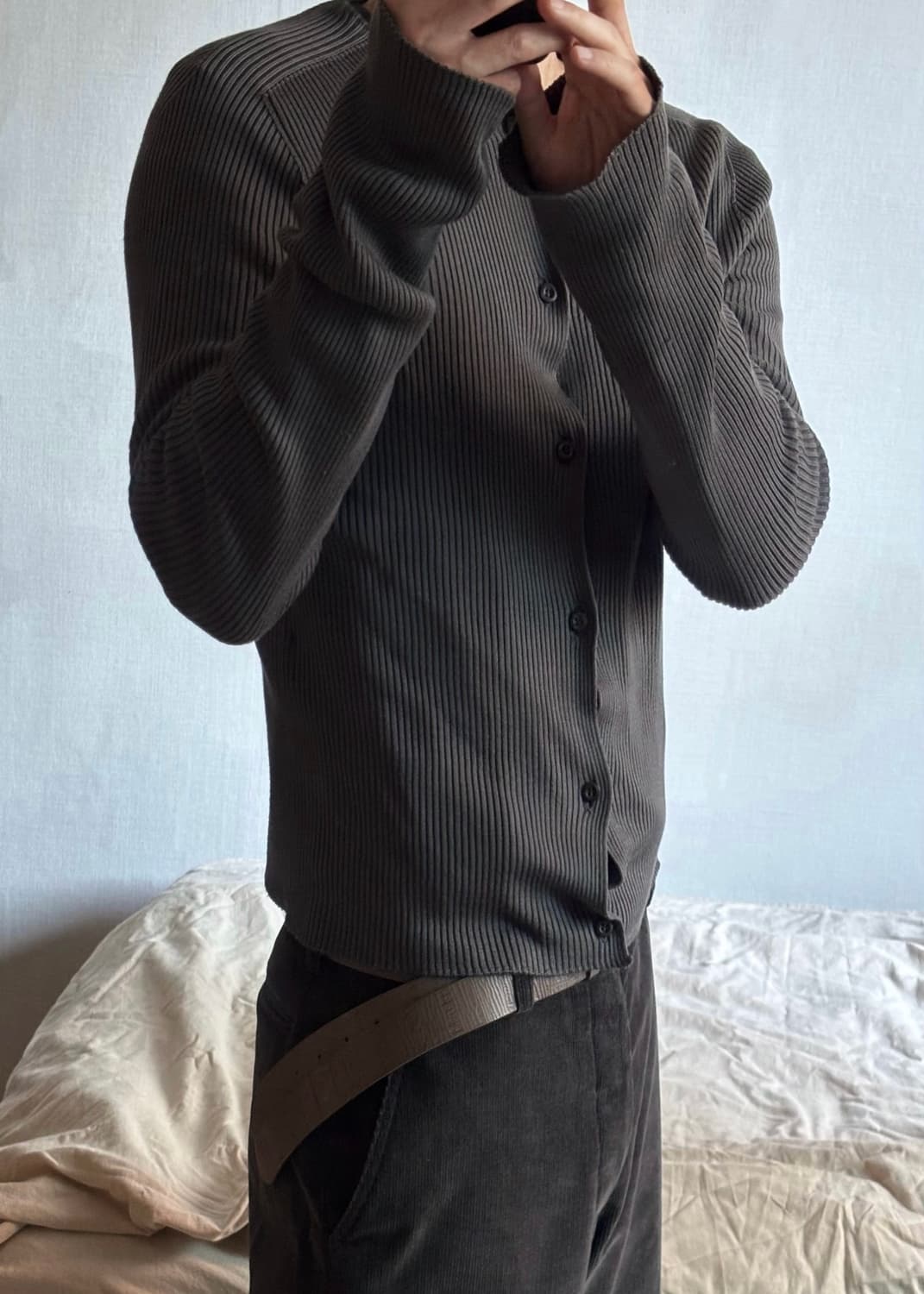 마르지엘라 레이어드 레더 벨트 상품이미지3