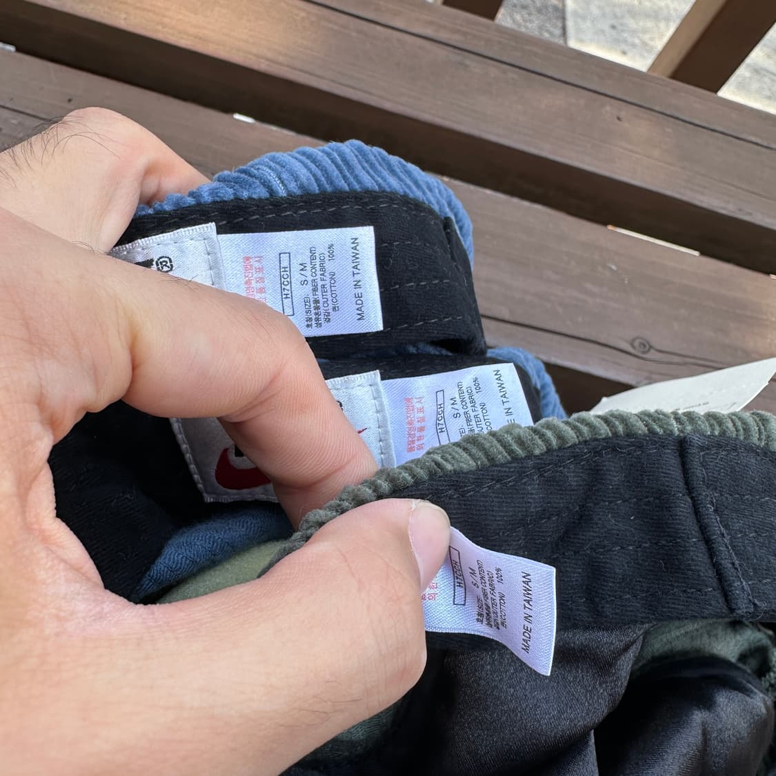 90's nike deadstock corduroy hunting cap 상품이미지4