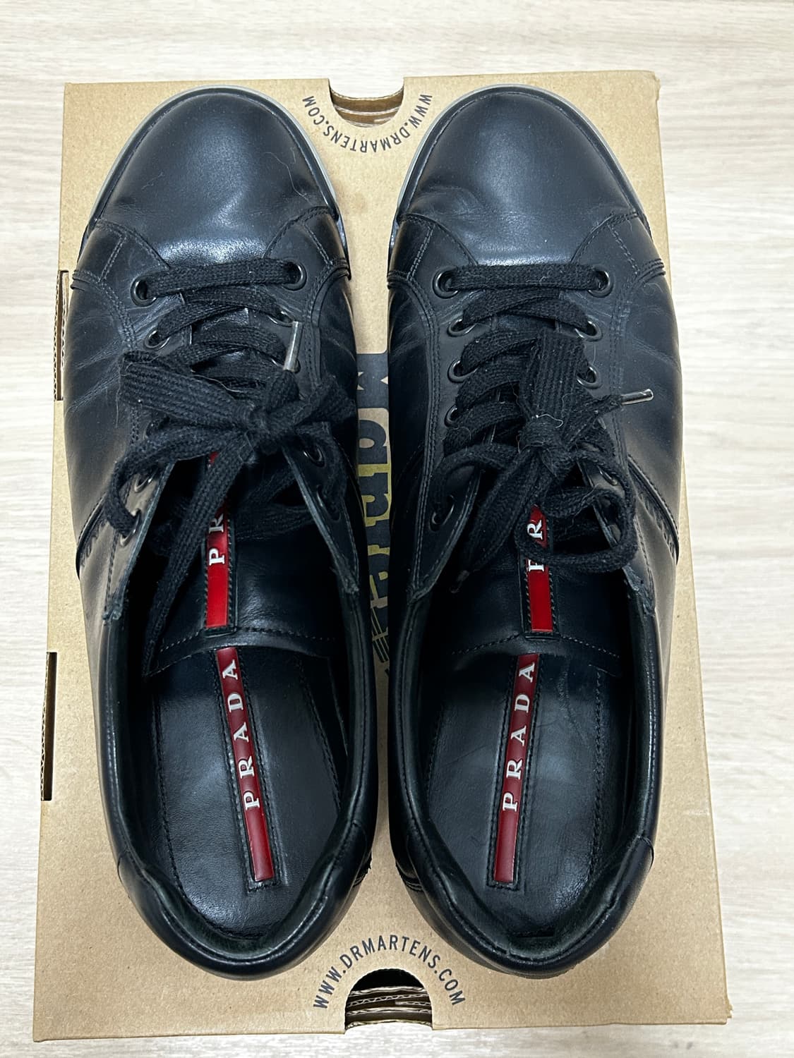 프라다 스포츠 레더 슈즈 상품이미지5