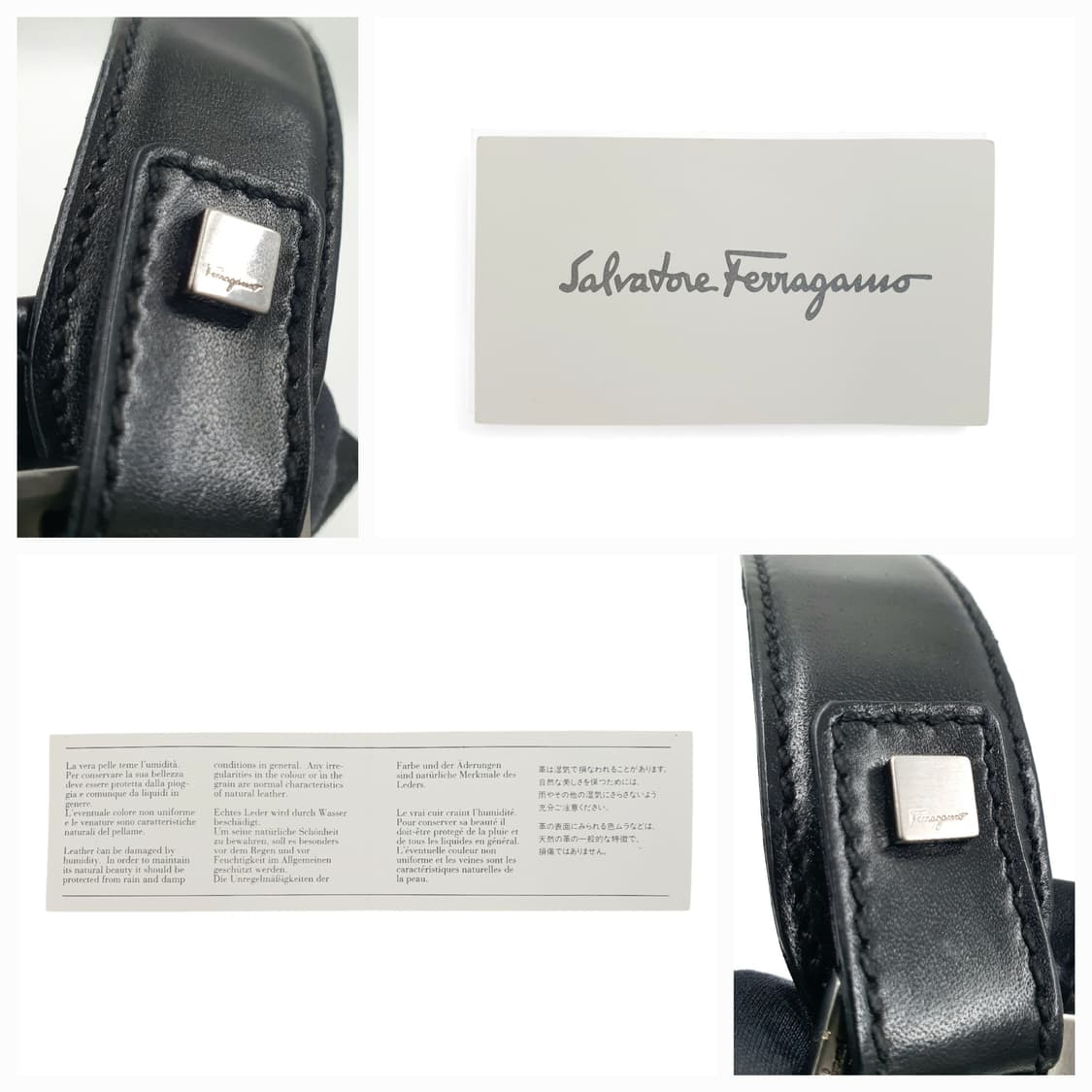 페라가모 패브릭 호보백 숄더백 상품이미지5