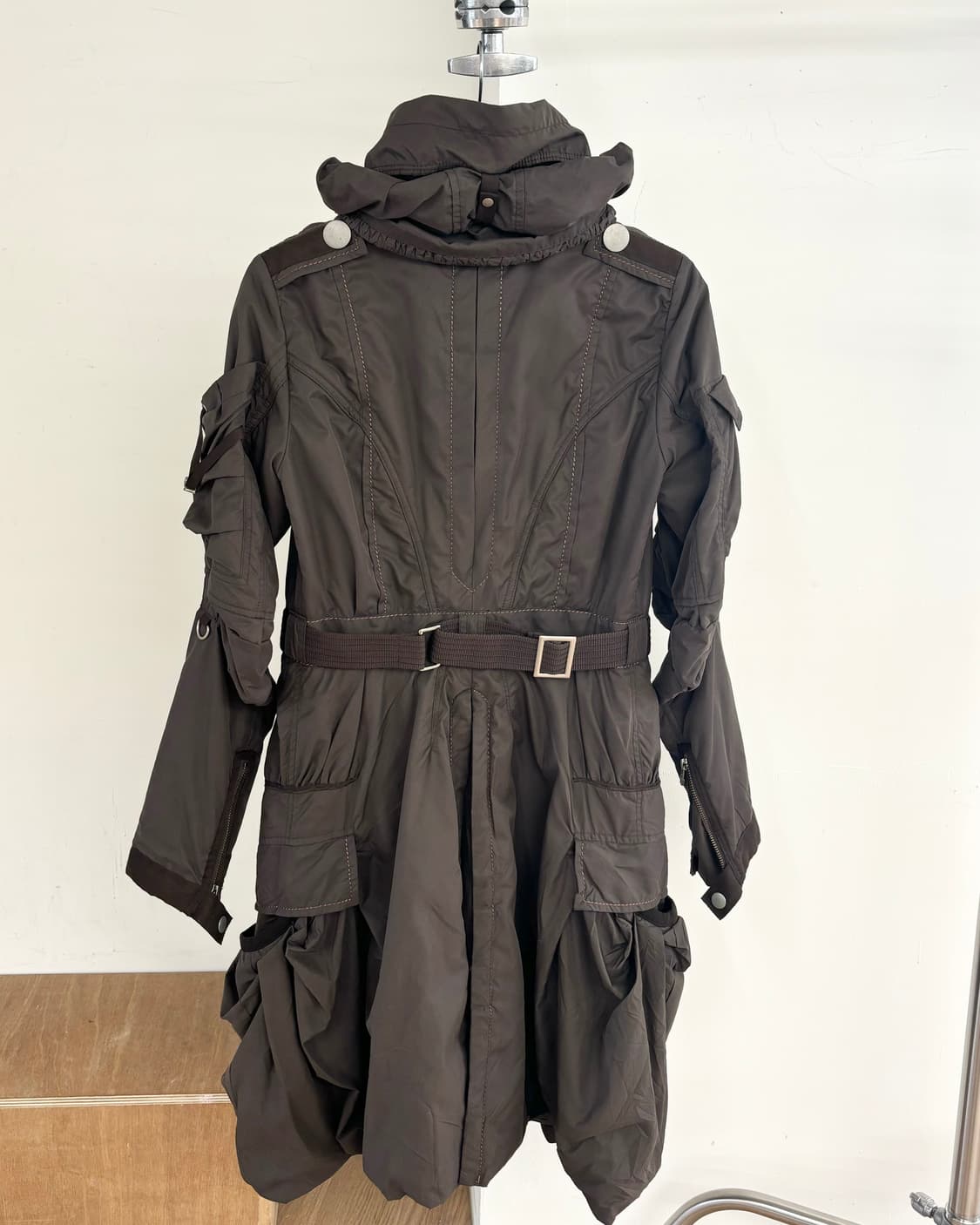 마리떼 프랑소와 저버 후드 롱 자켓 코트 상품이미지6