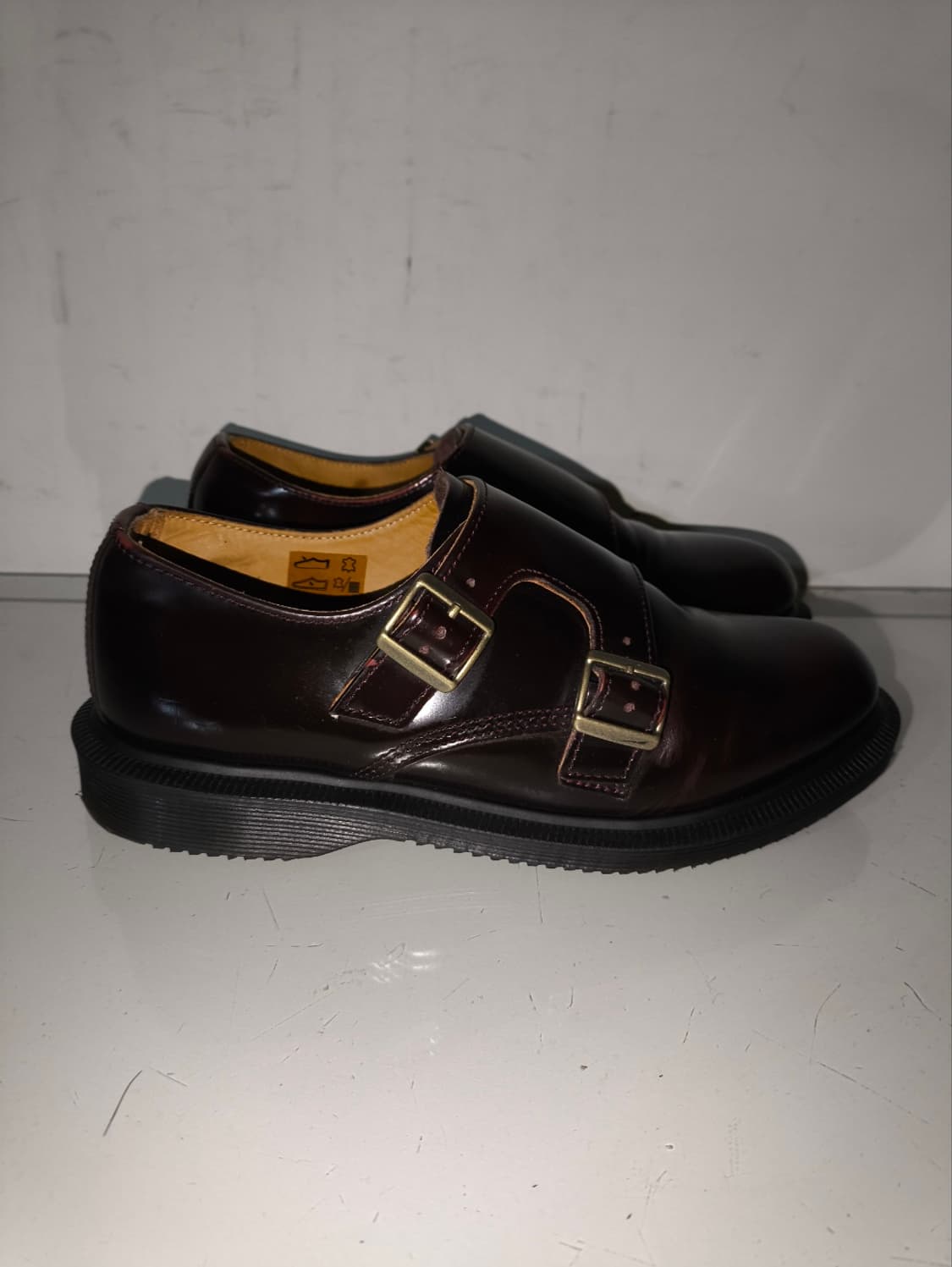 us l 6 230mm 닥터마틴 판도라 버건디 더블몽크 상품이미지2