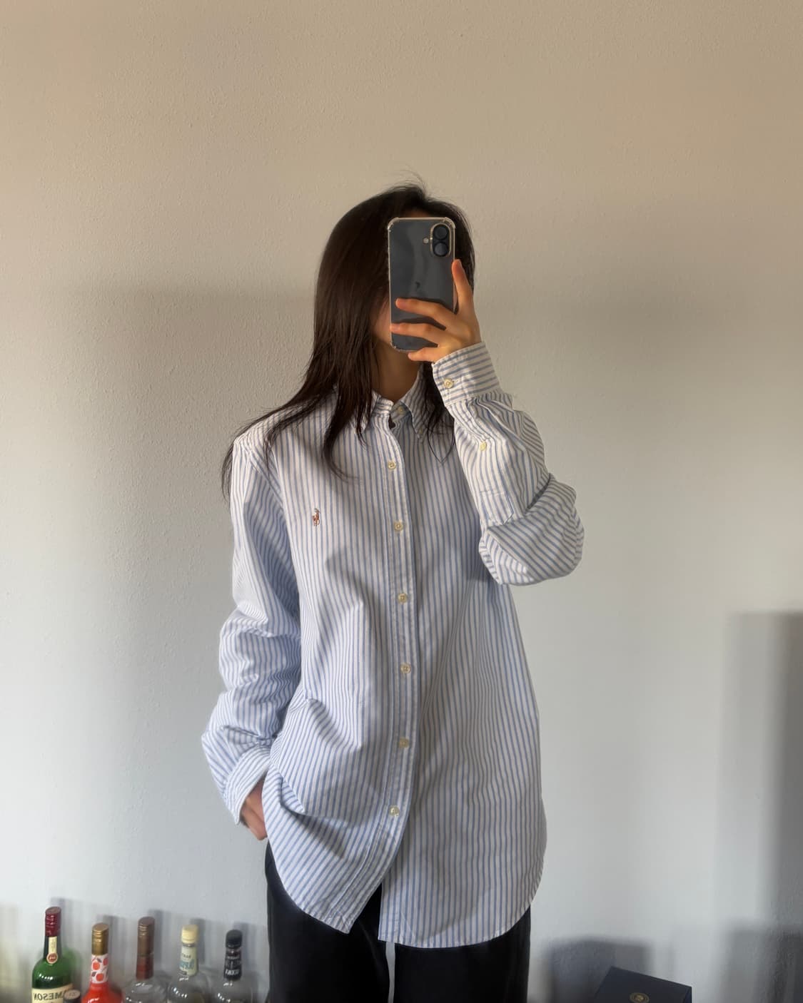 [M]폴로 랄프로렌 스트라이프 옥스포드 셔츠 상품이미지1