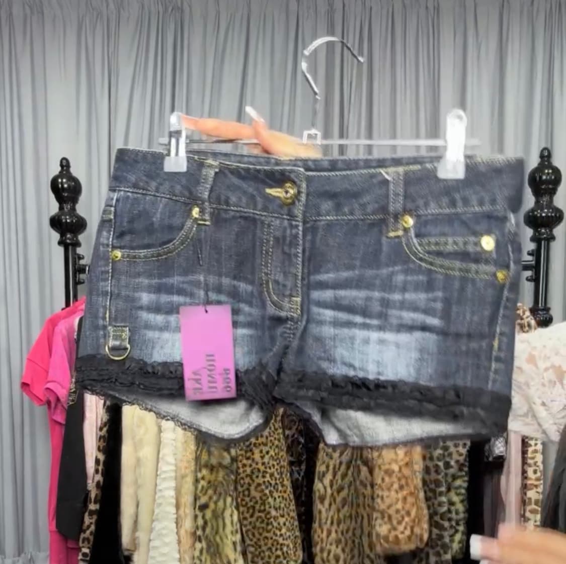 마즈깔 콜자 반바지 숏팬 숏츠 숏스 핫팬츠 레이스  상품이미지1