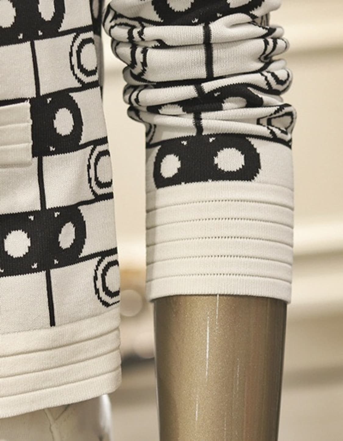 제시뉴욕 패턴 니트 가디건 상품이미지3