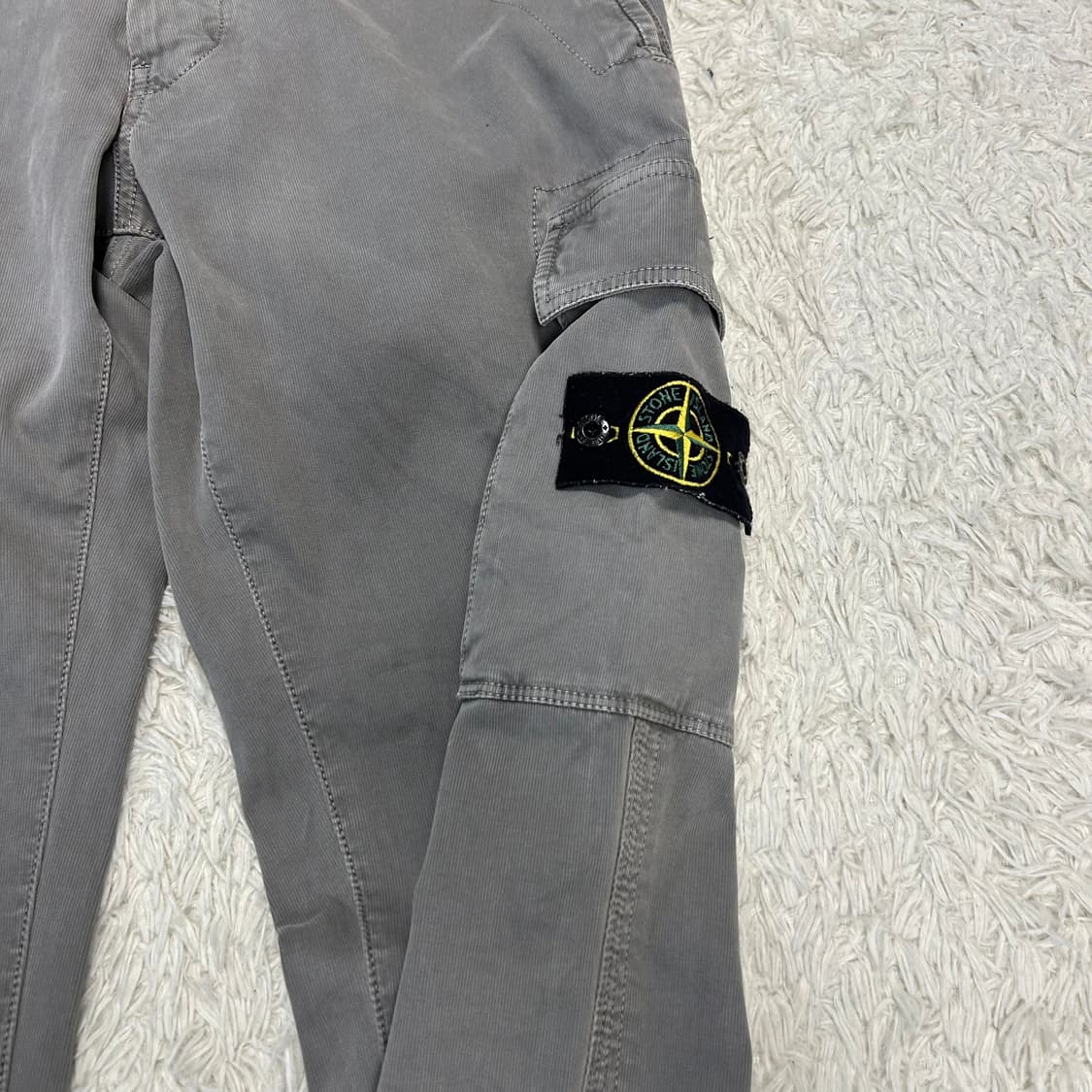 Stone Island Grey Cargo Pants 상품이미지5