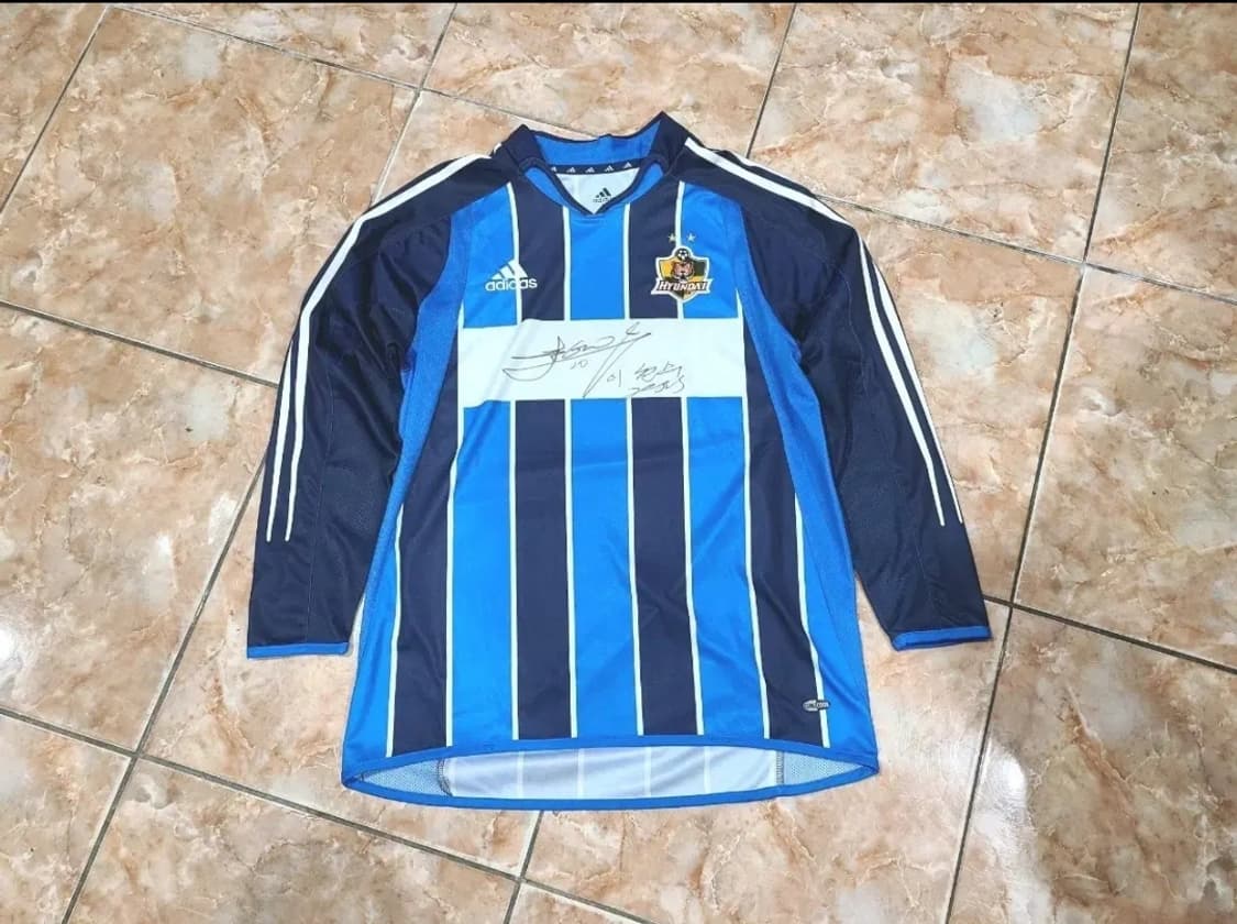 아디다스 2006 울산현대 올드레플 축구져지 상품이미지1