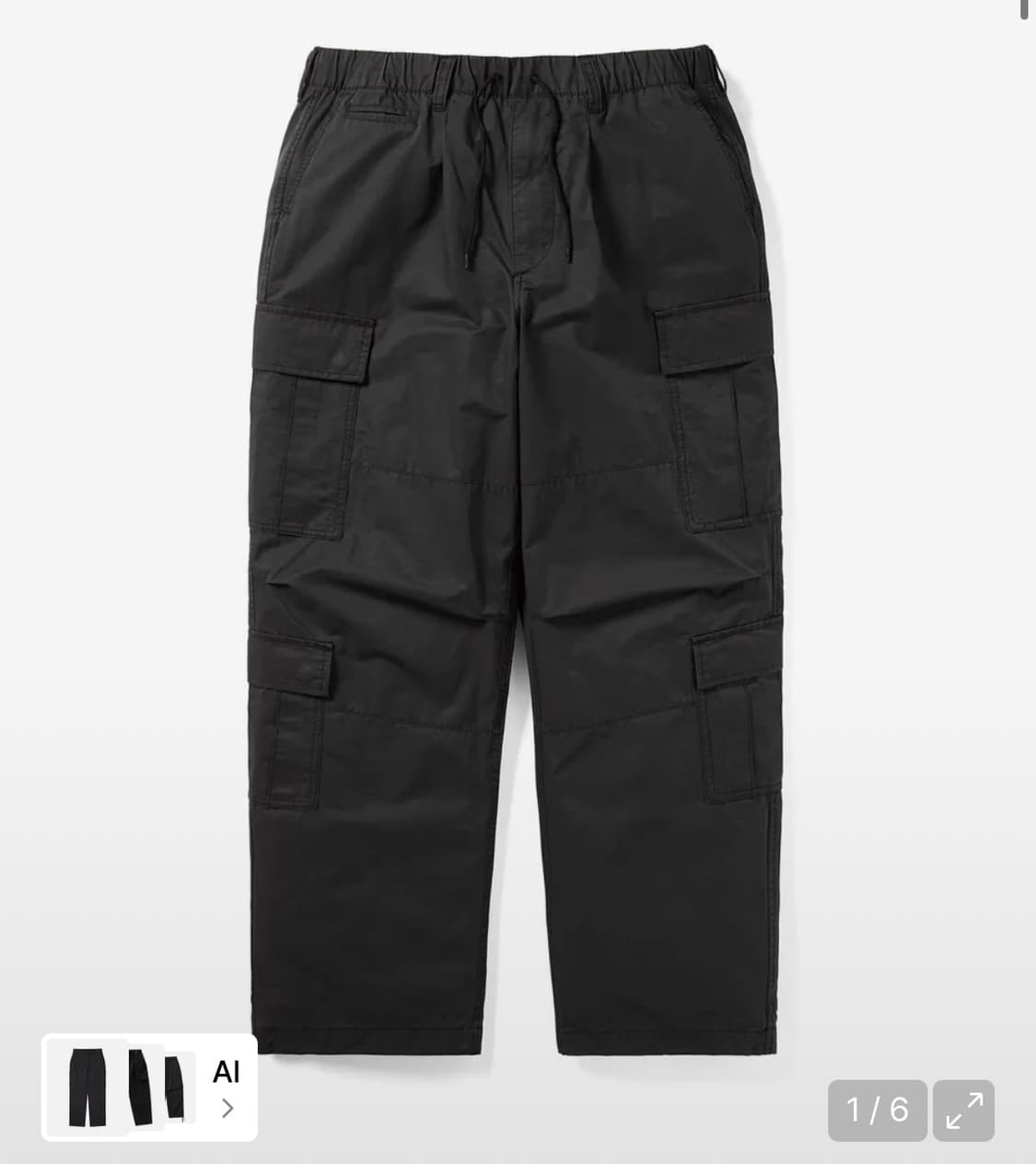 디스이즈네버댓 BDU Pant - Black M 상품이미지1