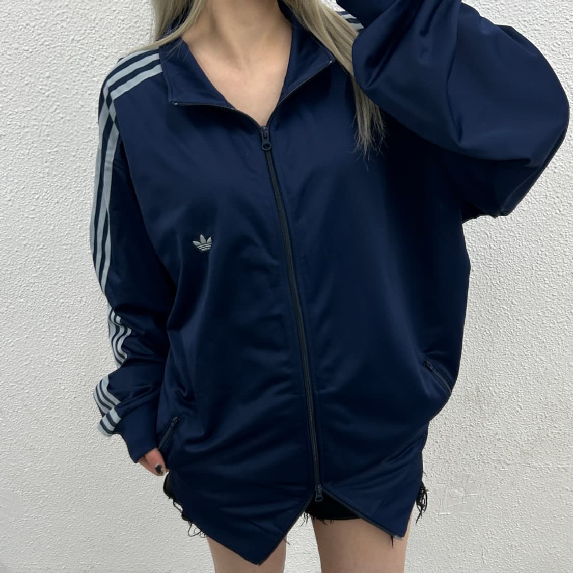 아디다스 그레이라인 네이비 트랙탑 2XL 상품이미지1