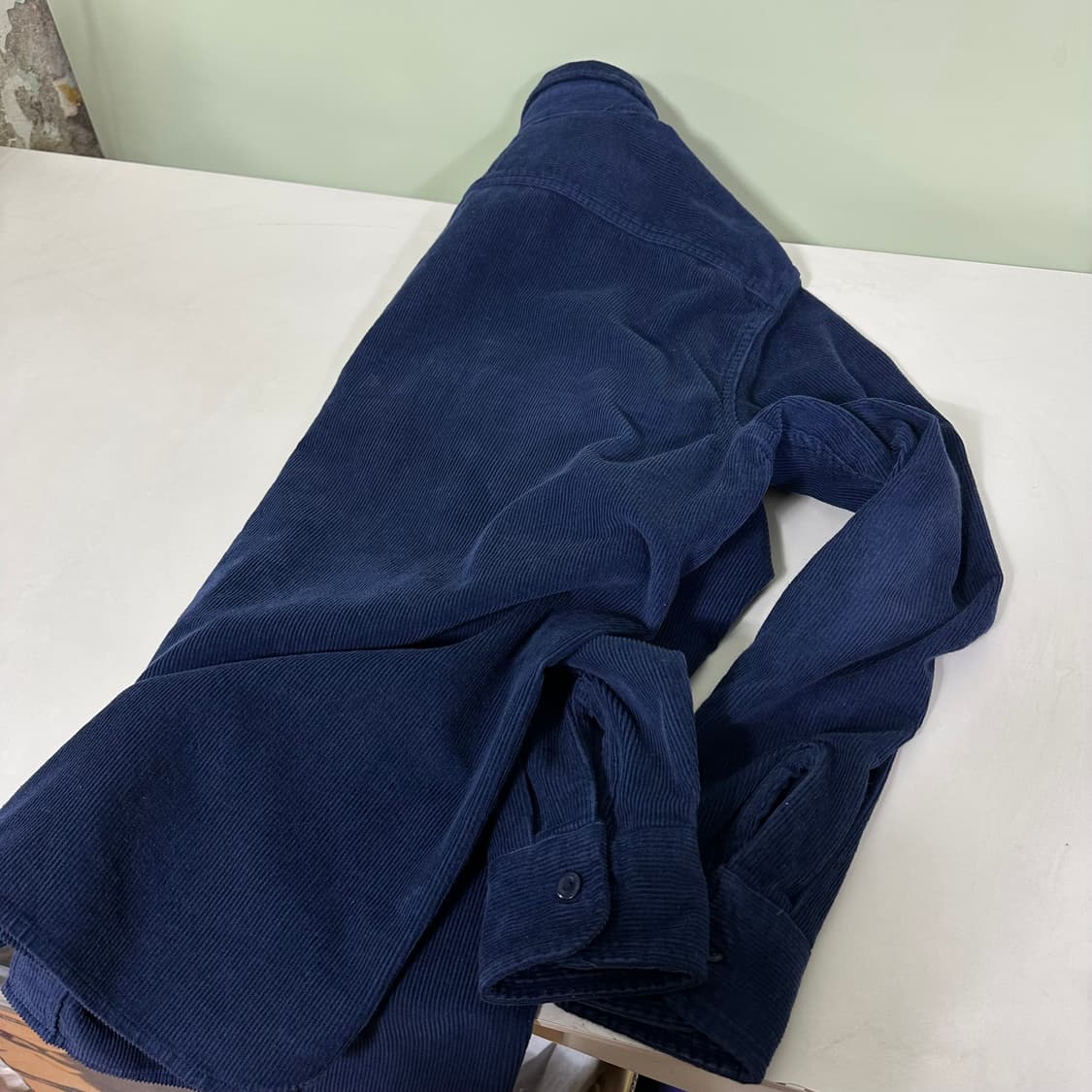 100 M 리바이스 릴렉스핏 네이비 투포켓 워크셔츠 코듀로이셔츠 상품이미지6