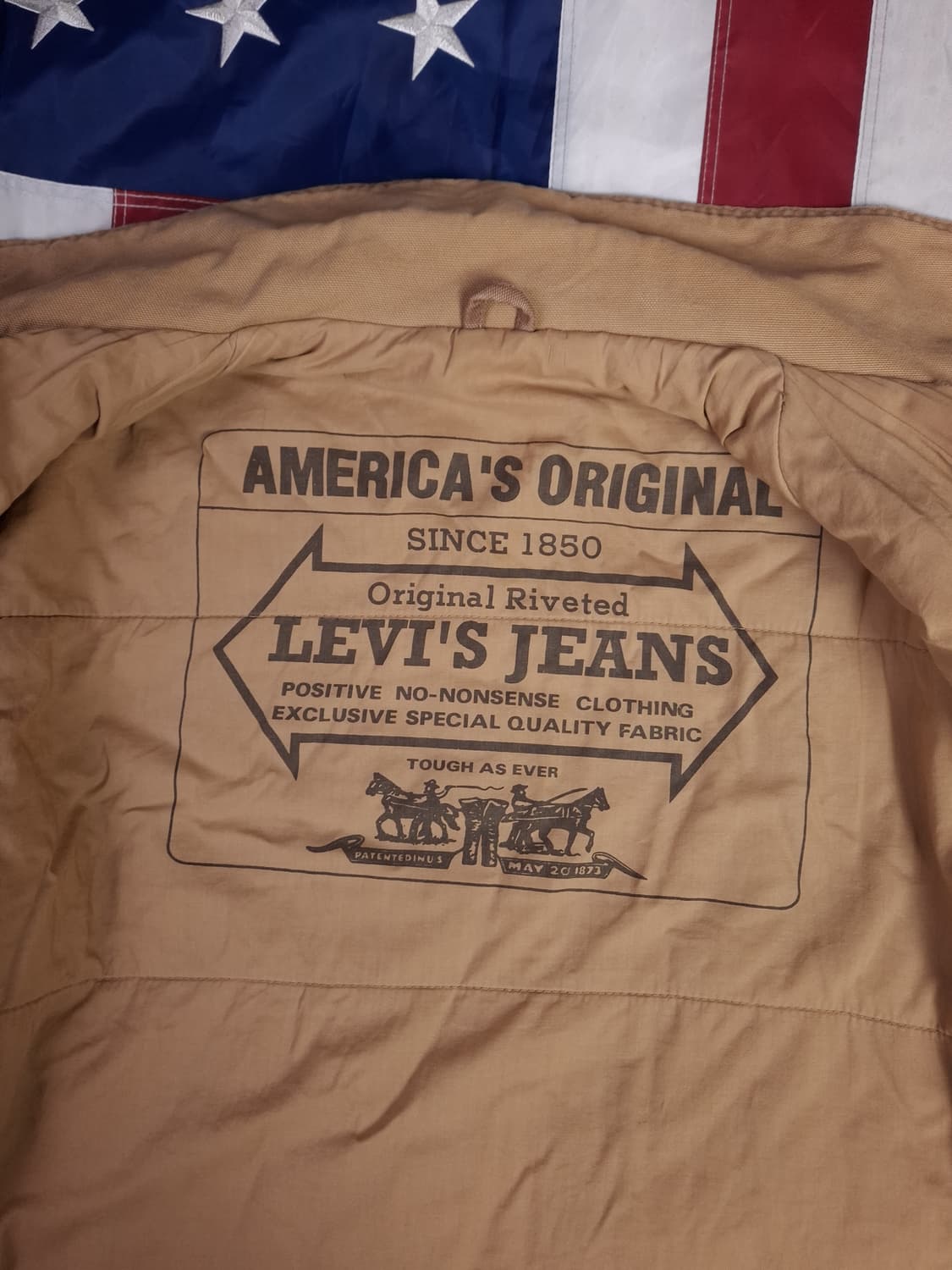 오리지날 00's 리바이스  캔버스 워크자켓 상품이미지7