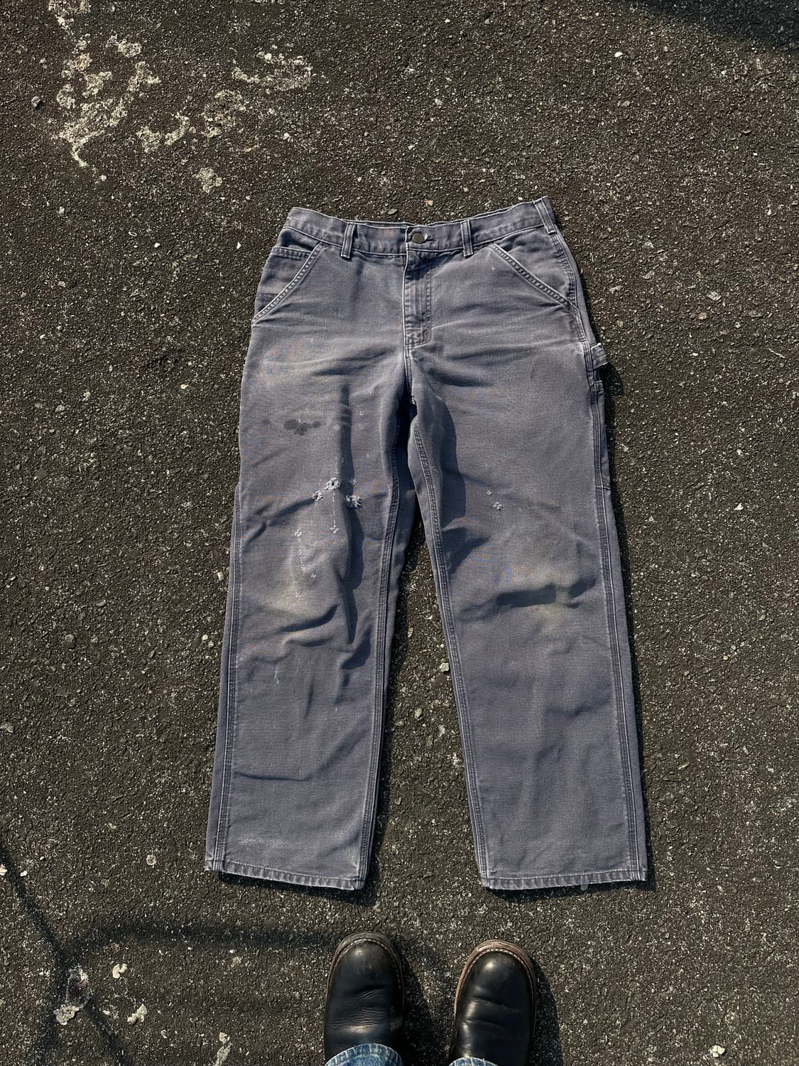 Carhartt Distressed 칼하트 싱글니 카펜터 팬츠 32x30 상품이미지2