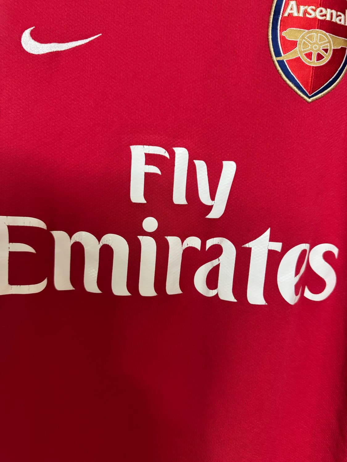 나이키 아스날 06-08 홈 유니폼 긴팔 축구 NO.4 파브레가스 상품이미지8