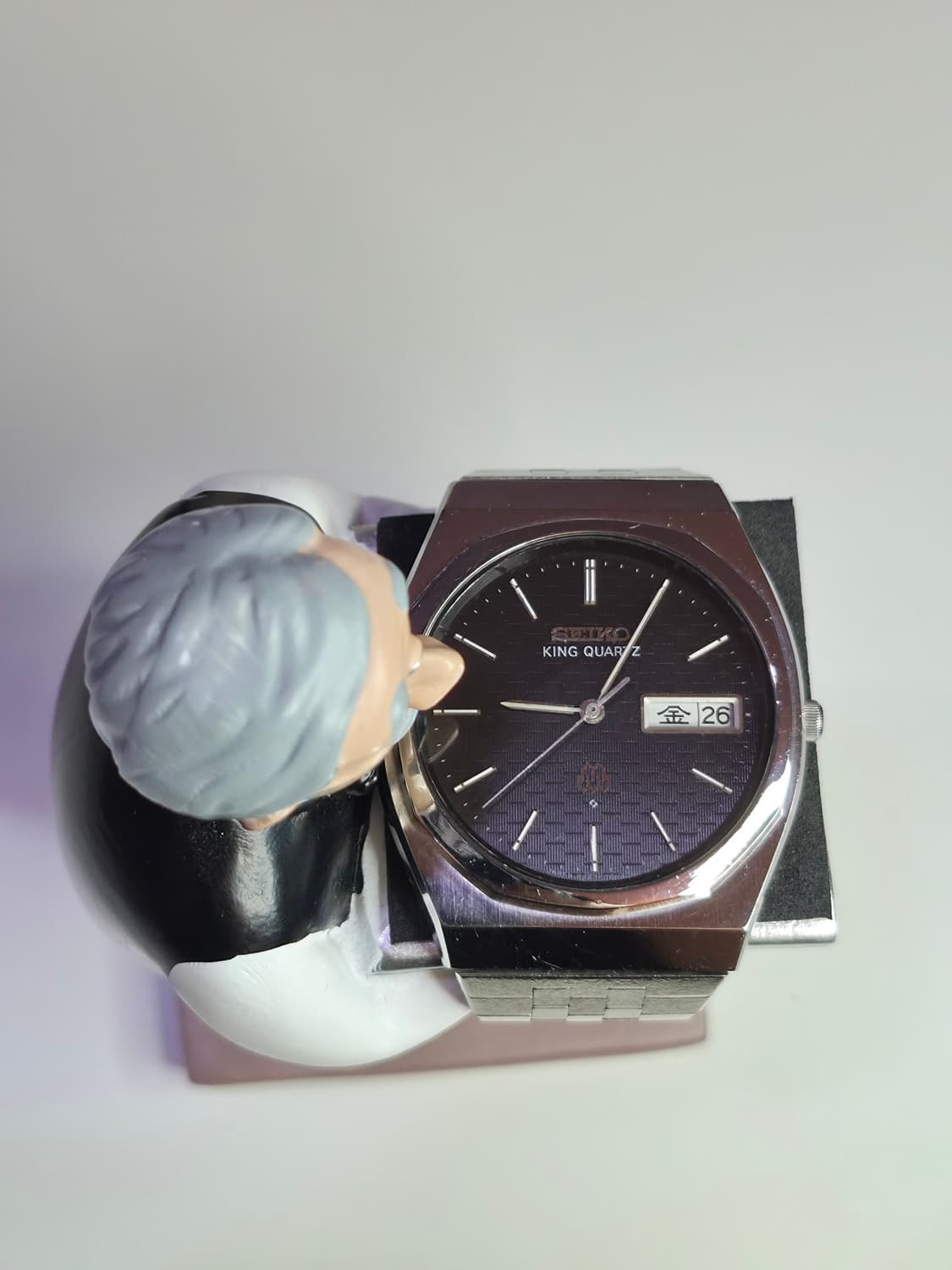 세이코 킹쿼츠 9923-701A 그레이 와플다이얼, 역사의 완벽한 보존 상품이미지10