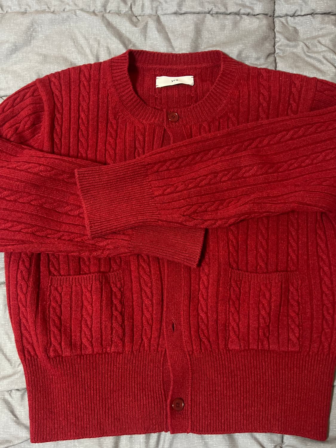 이얼즈어고 yrs 크롭 가디건 m사이즈 상품이미지3