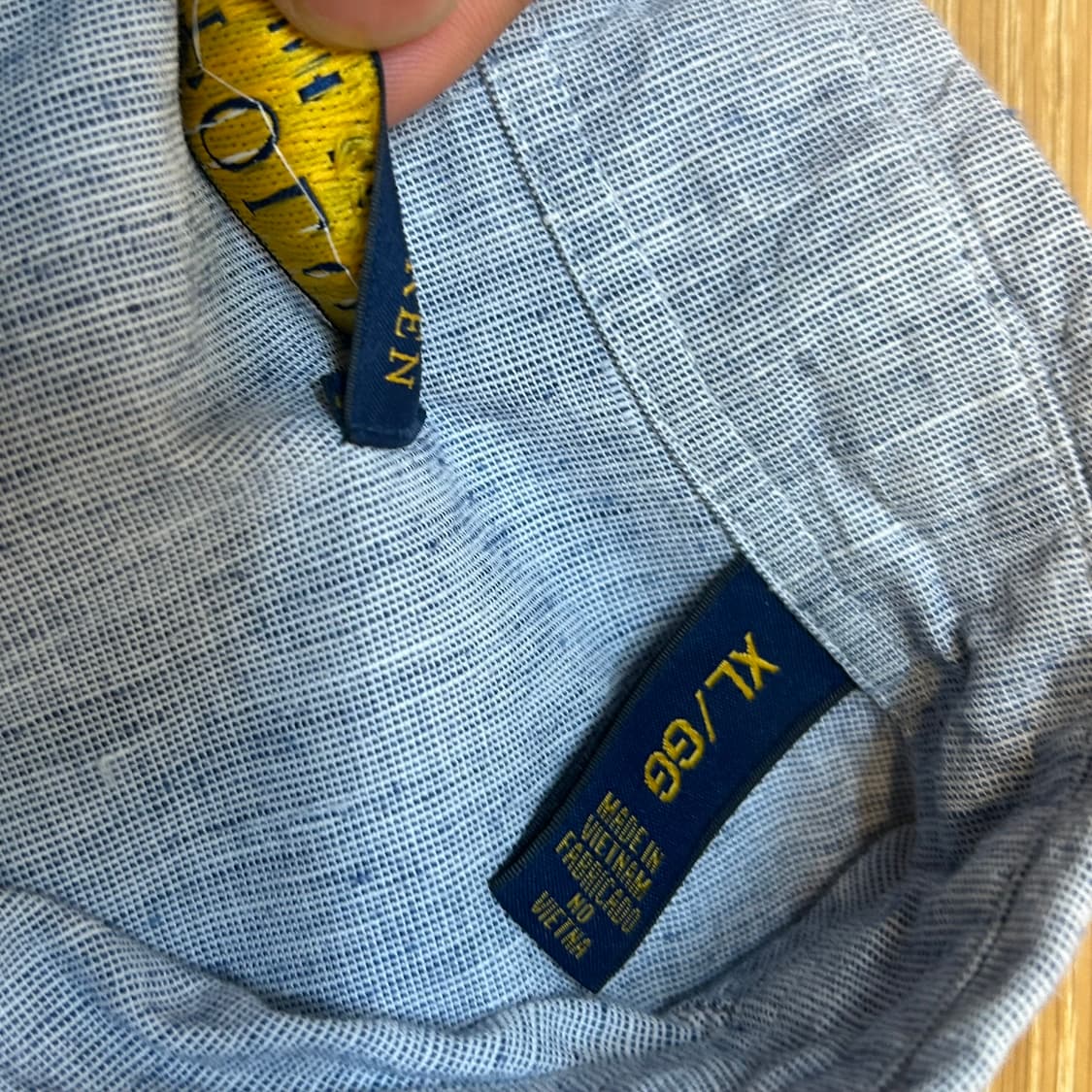 폴로 랄프로렌 린넨 셔츠 XL 상품이미지6